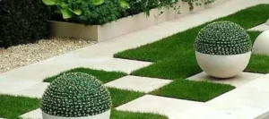 مشيات رخام للحدائق