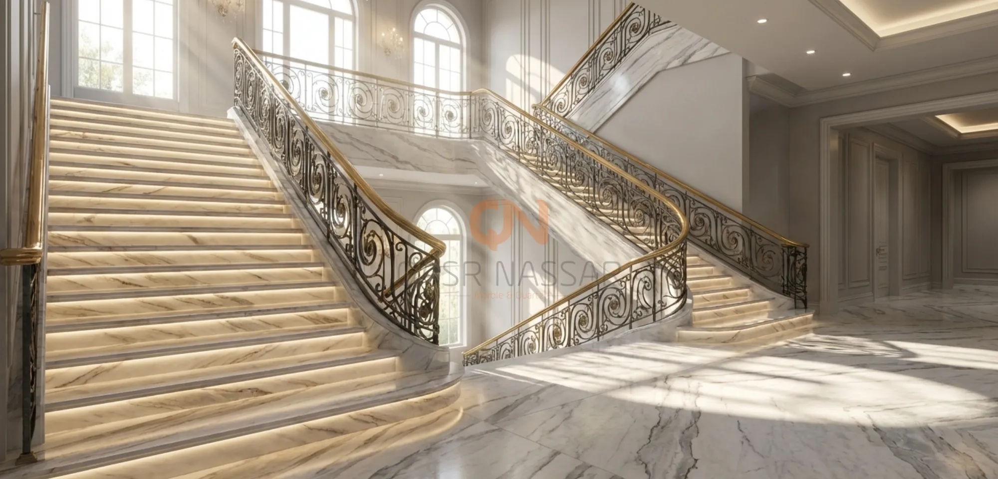 أسعار تركيب رخام الدرج في السعودية