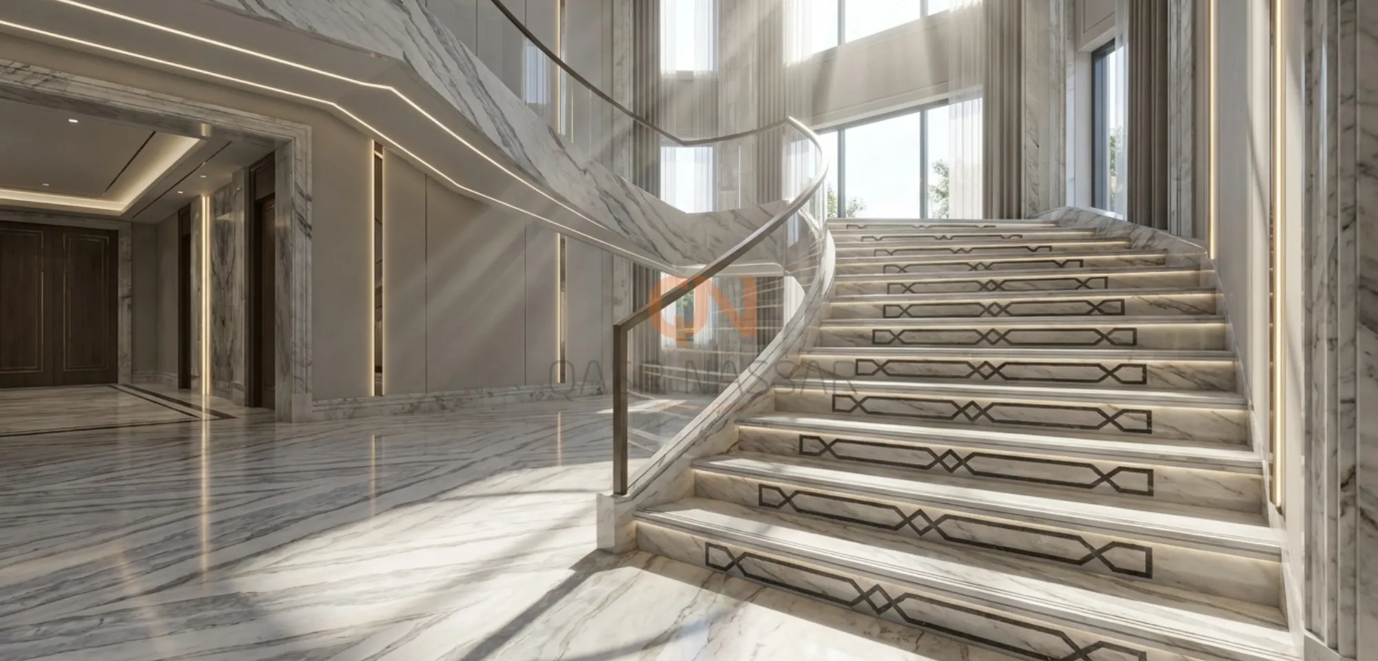 أسعار تركيب رخام الدرج في السعودية