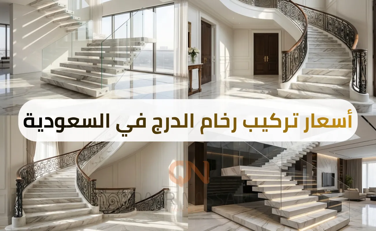 أسعار تركيب رخام الدرج في السعودية