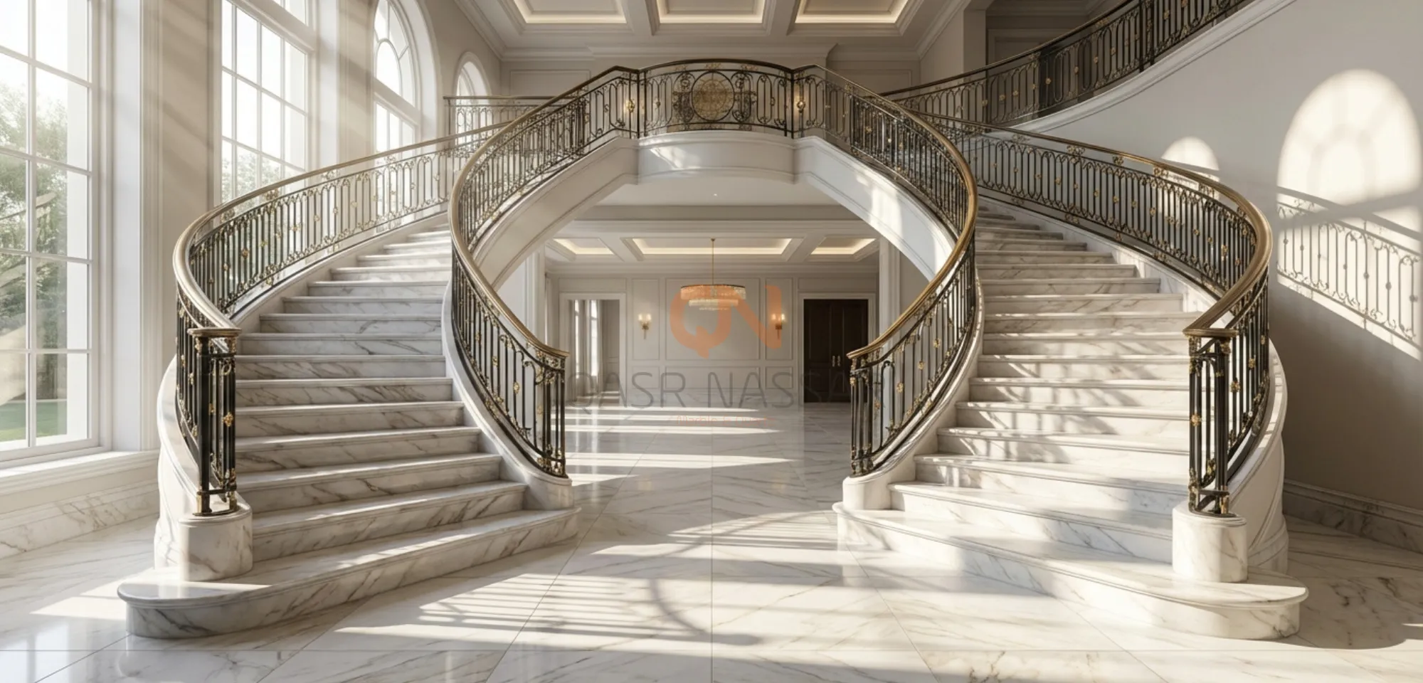 اشكال مداخل بيوت رخام