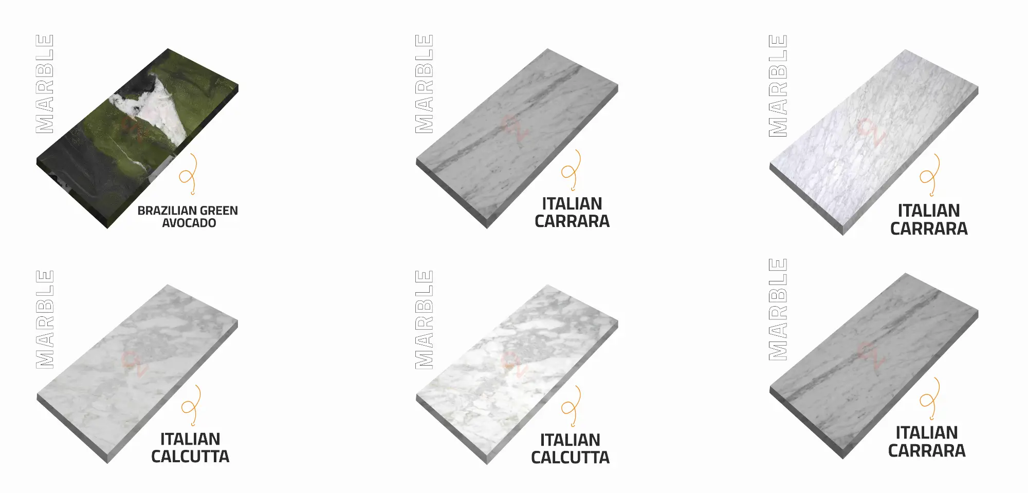 انواع الرخام للواجهات الخارجية